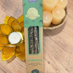 Incienso Natural Ullas Citronella órganico